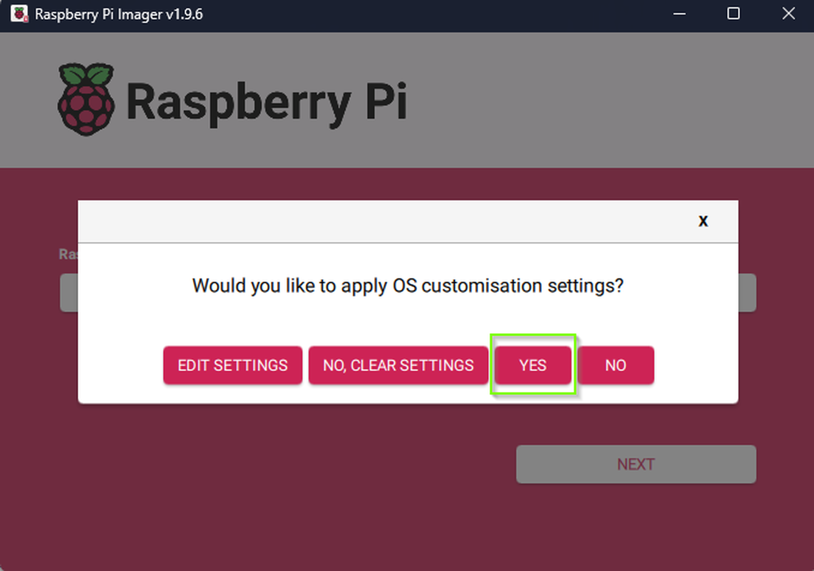 2025 11 13 19 07 03 Raspberry Pi Imager v1.9.6 2025 11 13 19 07 03 Raspberry Pi Imager v1.9.6